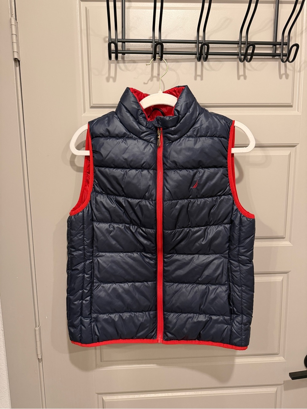 Navy Puffer Vest Nautica